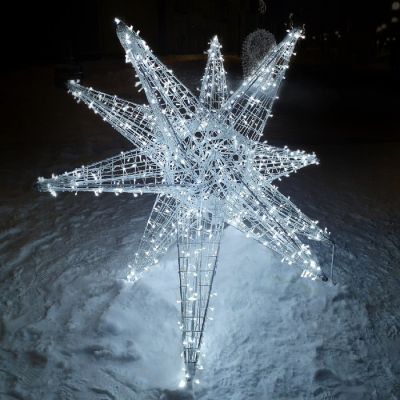 Светодиодная фигура «Звёздчатый додекаэдр», 180 × 180 × 180 см, 100 Вт, 220 В