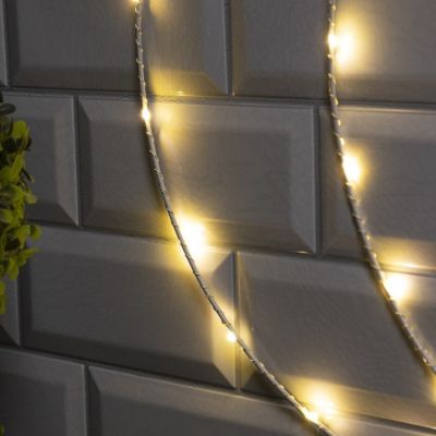 Светодиодная фигура «Месяц» 33 × 45 см, металл, батарейки ААх2 (не в комплекте), свечение тёплое белое