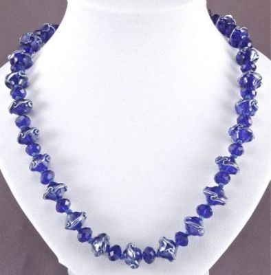 Бусы Муранское ст.  "Акварель" арт.П621