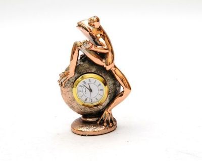 Часы "Лягушка" №100 (H-12 см)
