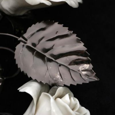 Бра на три лампы "Розы", хром