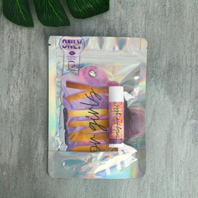 Набор "Only", бальзам для губ, блокнотик