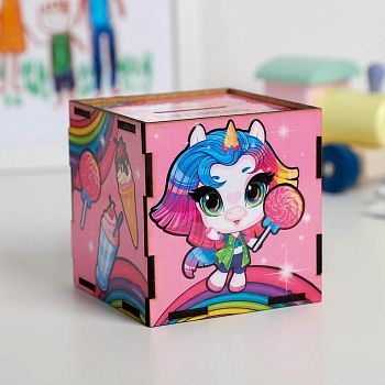 Копилка деревянная "На сладости"