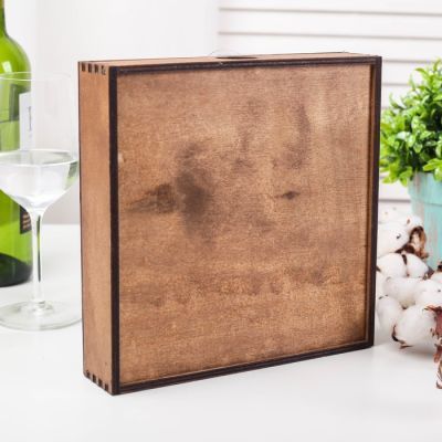 Копилка для пробок «Я люблю вино», 22 х 22 см