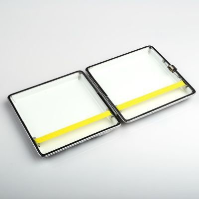 Портсигар "Путешествия вокруг света", 9х10 см