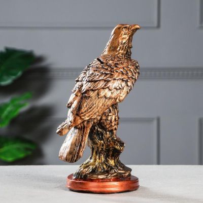 Копилка "Сокол", бронзовый цвет, 31 см, микс