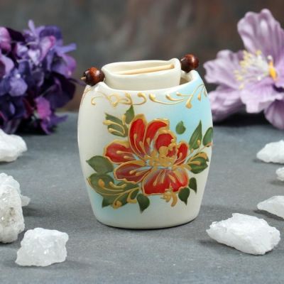 Аромалампа "Котелок" роспись микс