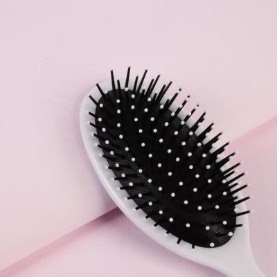 Расчёска массажная, 7 × 22 см, цвет синий