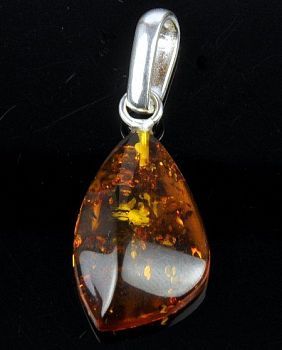 Кулон Янтарь "Золотой дождь" арт.ЯК-010