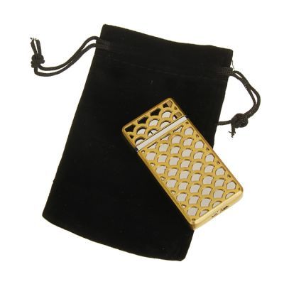 Зажигалка газовая в сеточку в картонной коробке, микс, 3х6 см