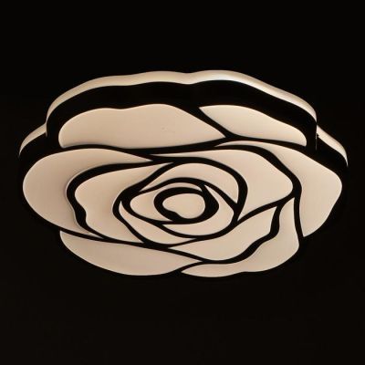 Светильник с ПДУ 670515N LED 48Вт 3 режима 3000-6000К диммер серебро 38х38х6 см