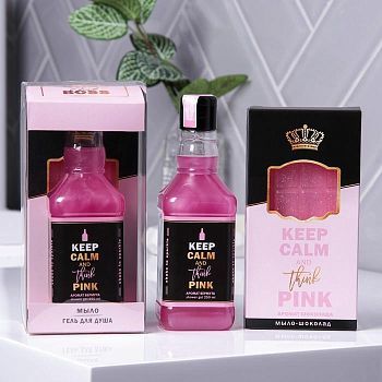 Набор Girl Boss гель для душа, мыло-шоколад