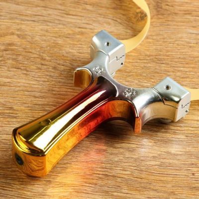 Рогатка металлическая градиент, микс