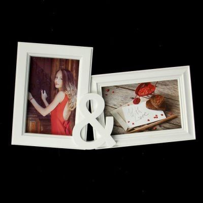 Фоторамка "Союз" на 2 фото 10х15 см, белая