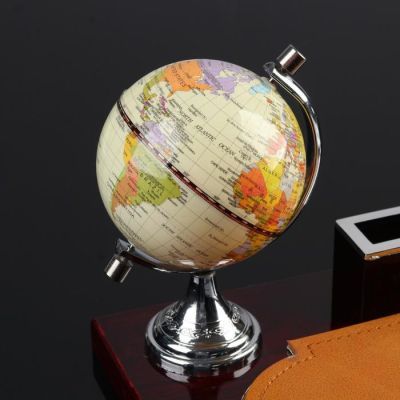 Набор настольный 5в1 (блок д/бумаг, карандашница, визитница, подст д/печати, глобус)