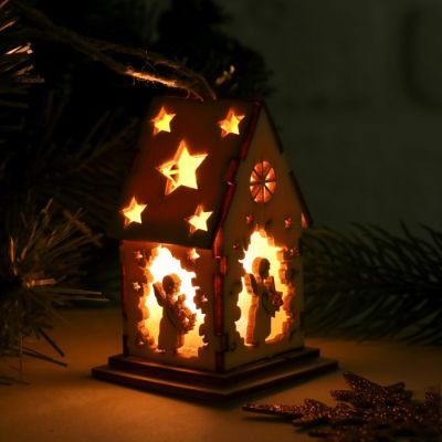 Декор с подсветкой "Дивный ангелочек"