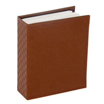 Фотоальбом на 100 фото 10х15 см в коробке "Бизнес" МИКС кожзам 17х15х5,5 см