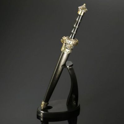 Сувенирный клинок на подставке «За меткость»