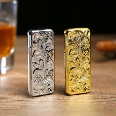 Зажигалка, газ, рисунок объёмный цветочный орнамент, микс, 0.7х2.5х6.5 см