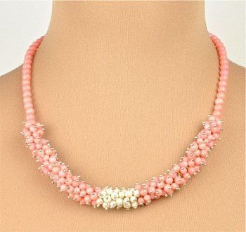 Бусы Коралл "Джайв" арт. П2412