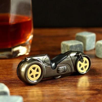 Зажигалка электронная, "Мотоцикл", USB, спираль, 1.5х2.5х8.5 см