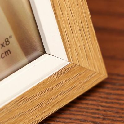 Фоторамка пластик 15х20 см "Бук с белым обрамлением" 24х19х1 см