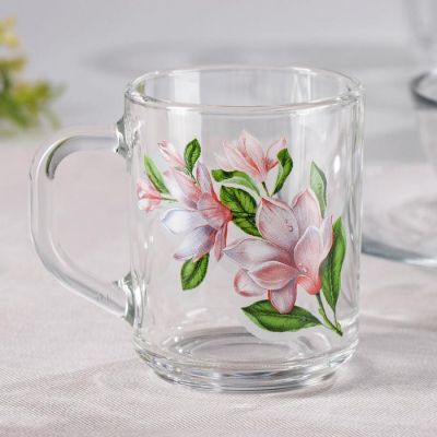 Набор для завтрака «Магнолия», 3 предмета: тарелка d=20 см, салатник d=13 см, кружка 250 мл