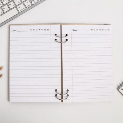 Ежедневник в деревянной обложке «Настоящий мужчина» 96 листов, А5