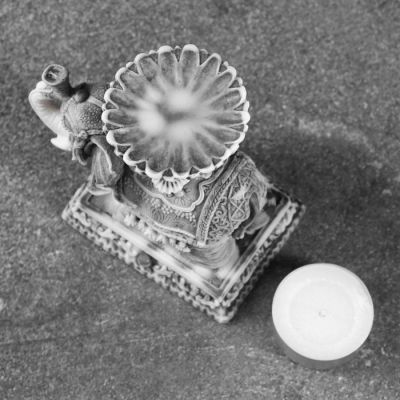 Подсвечник "Слон" 11см