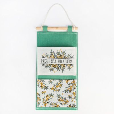 Кармашек текстильный Этель "Fresh sea buckthorn", 41*20 см