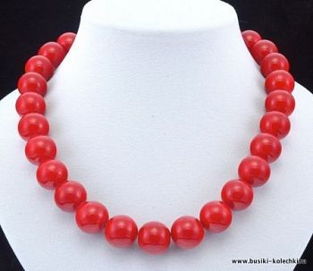 Бусы прес.Коралл "Классика №16" арт. ПКО-1(16)-48-6