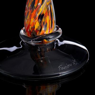 Подсвечник "Helix ", оранжевый