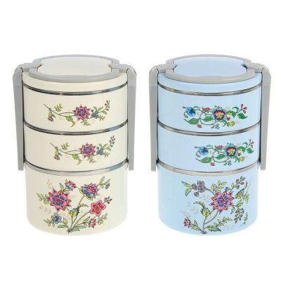 Ланч-бокс "Ивьер", 3.4 л, 16 х 24 см,  микс