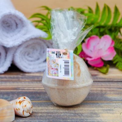 Шипучая бомбочка из гималайской соли "Добропаровъ" с эфирным маслом миндаля, 140 гр