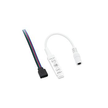 Мини-контроллер SWG, 12В, для RGB ленты, 40x12x5 мм, IP20