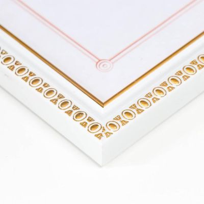 Фоторамка пластик 15х21 см белый (981)