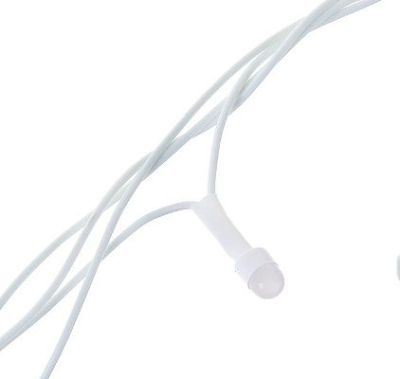 Гирлянда "Метраж" уличная, комнатная (Д: 20 м, нить белая, зелёный)