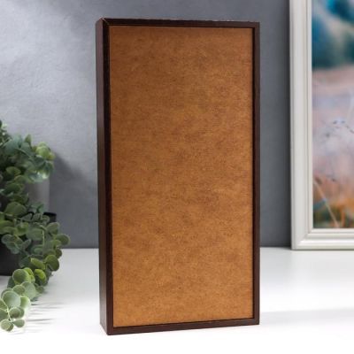 Ключница  "Цветочная композиция" венге 16х31 см