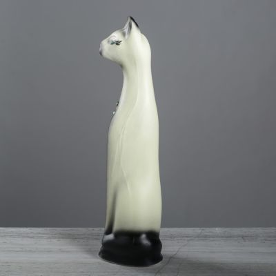 Копилка "Кот", акрил, чёрно-белая, 43 см