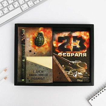 Подарочный набор " С днём защитника отечества"