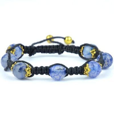 Браслет Агат ограненный "Шамбала 10" арт. бП1830