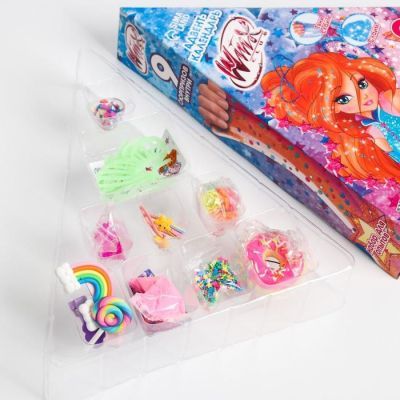 Адвент-календарь, набор химических опытов и сюрпризов, Winx