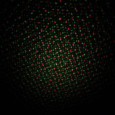 Световой прибор «Точки», IP65, пульт ДУ, свечение красное/зелёное, 12 В