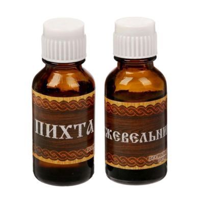 Набор банный "100% мужик" шапка с вышивкой, 2 аромамасла