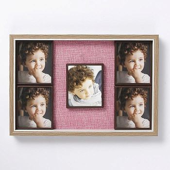 Фоторамка МДФ на 5 фото 9х8,5 см "Морфей" рамки на магните 21х31,5х3,5 см