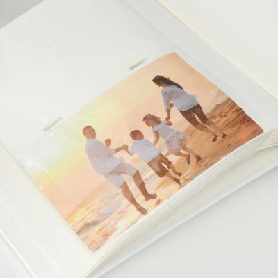 Фотоальбом Fotografia на 200 фото, 10x15 см., "Свадебный" МИКС