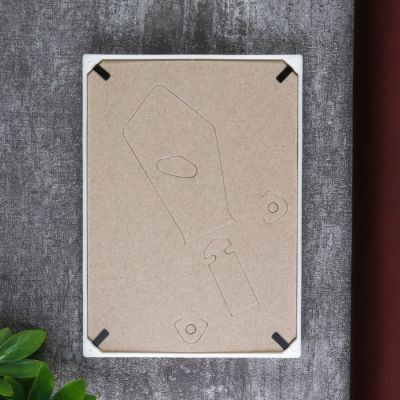 Фоторамка пластик L-2 10х15 см, перламутр, с небьющимся стеклом