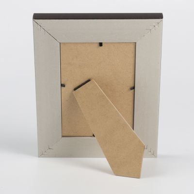 Фоторамка пластик 10х15 см "Тёмный шоколад и золото" 22,1х17,1х2,1 см