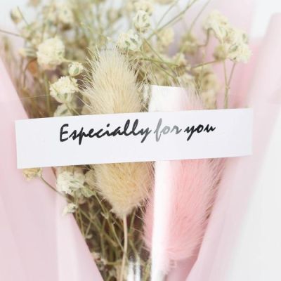 Мини букет «Нежные воспоминания», 8 × 14 см