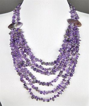 Бусы Аметист "Богемия" арт. П2446